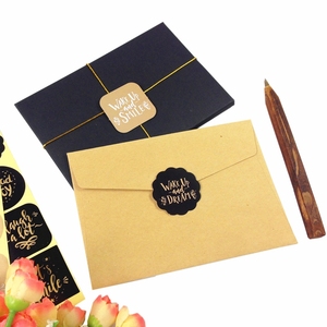 80 pz/pacco <span class=keywords><strong>auguri</strong></span> di benedizione adesivi con sigillo di carta che cuociono adesivi sigillanti per feste di <span class=keywords><strong>compleanno</strong></span> forniture per ufficio - Product Image 4