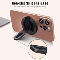 Cadeaux promotionnels Accessoires pour téléphone Support de doigt confortable 3-en-1 Support magnétique pour téléphone avec rotation à 360° °   Angle de rotation