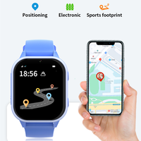 Montre intelligente pour enfants 4G Android avec carte SIM, suivi GPS, prise en charge de Whatsapp, connectivité WIFI BT, SOS, montre de sécurité pour enfants 4G, appel vidéo