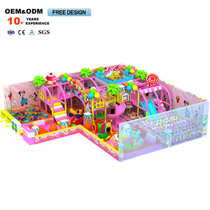 Set de Juegos Infantiles Pequeños para Interiores con Tobogán y Piscina de Pelotas, Área de Juego Suave para el Hogar, Centro de Juegos o Centro Comercial - Product Image 2