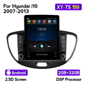 MEKEDE Android 4 núcleos <span class=keywords><strong>Car</strong></span> <span class=keywords><strong>DVD</strong></span> Player Para <span class=keywords><strong>Hyundai</strong></span> <span class=keywords><strong>I10</strong></span> 2007-2013 2 + 32GB WIFI GPS Rádio SWC AM IPS DSP 2.5D - Product Image 4