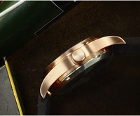 Reloj de Pulsera Automático Mark16 con Caja de Bronce Estañado, Superluminoso, Resistente al Agua hasta 200 m, Estilo Piloto de la Fuerza Aérea