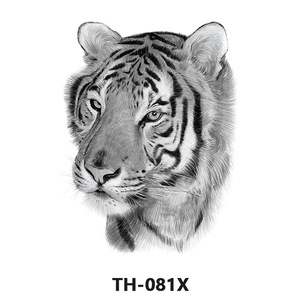 Tatouages temporaires pour hommes, tatouages corporels sexy imperméables à vendre, motif lion - Product Image 6
