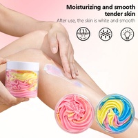 Gommage au café pour éclaircir et exfolier le corps - Gommage au sucre avec du curcuma pour une peau lisse et éclatante sur tout le corps, étiquette privée personnalisée