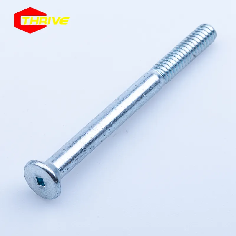 Auto Fastener 1/4 3/8 5/16 7/16 1/2 M6 M8 M10 Stainless Steel Screw Flat countersunk head Carbon Steel Galvanized Bolt Screw