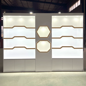 Trang Điểm Hiển Thị Truy Cập Nước Hoa <span class=keywords><strong>Showcase</strong></span> Tủ Cửa Hàng Mỹ Phẩm Hiển Thị Nước Hoa Hiển Thị Giá Cho Salon Sống Zoom Sử Dụng - Product Image 4