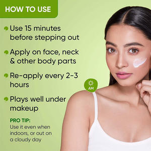 <span class=keywords><strong>Crema</strong></span> <span class=keywords><strong>Solare</strong></span> OEM per Bambini con Niacinamide, Calmante e Opacizzante, SPF50 PA+++, per Tutti i Tipi di Pelle, <span class=keywords><strong>Protezione</strong></span> UVA/UVB, Assorbimento Rapido - Product Image 4