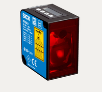 Capteur de distance laser SIC, portée de mesure 0,2~30 m, haute précision, laser rouge visible pour l'automatisation industrielle