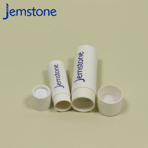 Envase Cilíndrico de Diseño Personalizado, Biodegradable, Reciclable, con Logotipo Personalizado, Tubo de Bálsamo Labial de Papel para Cosméticos, Cuatro Colores - Product Image 3