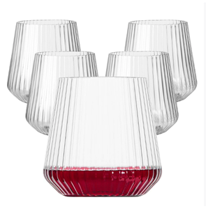 Verres à vin sans pied en plastique transparent incassable de 12 oz, design moderne, résistants aux chocs, pour les fêtes, fabriqués au Vietnam - Product Image 3