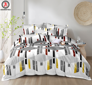 Juego de Sábanas de Calidad Superior con MOQ Bajo, Incluye Dos Fundas de Almohada, Juego de Sábanas para 4 Estaciones, Clima Tropical, para el Hogar - Product Image 1