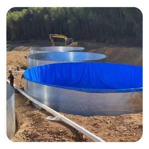 Lona de PVC Redonda para Cría de Peces, Productos Acuáticos Personalizados, Lona Impermeable para Cultivo de Peces, Camarones y Mariscos con Biofloc - Product Image 4