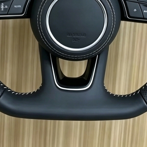 Volant en cuir style RS à <span class=keywords><strong>prix</strong></span> d'usine, Plug and Play pour <span class=keywords><strong>Audi</strong></span> R8 TTRS C6 C7 C8 A3 A4 A6 A8 S4 S5 S7 SQ5 RS3 RS5 RS7 - Product Image 5