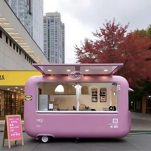 Multiscene <b>Wedding</b> Mobile Trailer Bar Truck For Outdoor Party Beer Coffee Ice Cream Stall Service Work - Product Image 4