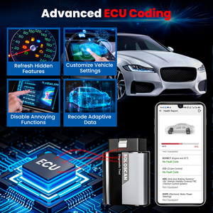 Soloscan para Toyota, herramienta de diagnóstico automotriz profesional Kingbolen, escáner con actualizaciones gratuitas de por vida. - Product Image 4