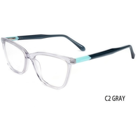 Monture de lunettes haut de gamme élégante à monture complète avec design plat et léger pour enfants unisexes, toutes formes de visage, vente en gros