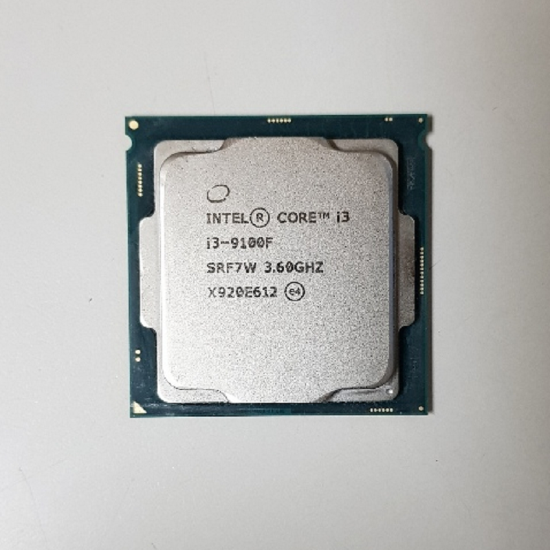 Intel I3 9100 CPU - 4 Cores, 4.2 Ghz, LGA 1151 Processor