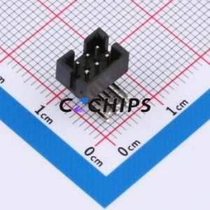 JN2.0 HX 2X3P WZ H6.4แบบงอผ่านรูตะกั่วแบบงอ P = 2มม. วงจรรวมชิป PMIC - Product Image 1