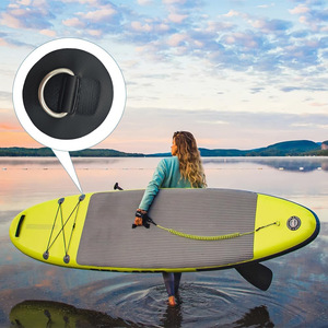 Hebilla de seguridad con anillo en D de 6 cm, parche de PVC negro para almacenamiento de tablas de surf inflables, kayaks y paddleboards - Product Image 2