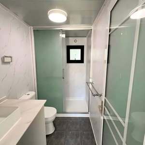 Casa Contenedor Expandible de 20 pies con Diseño Desmontable, Unidad de Vivienda Modular Económica, Dormitorio, Baño, Cocina Equipada, Casa Portátil - Product Image 5