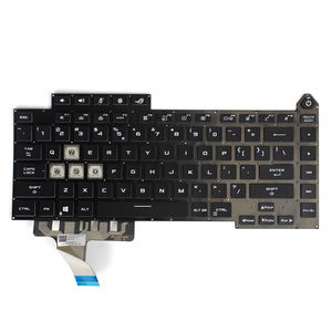 G513 US Clavier de remplacement pour ordinateur portable G15 G513 G513Q G513QM G513QY Clavier anglais pour ordinateur portable avec rétro-éclairage 0KBR0-4810US00 - Product Image 1