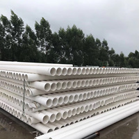 Tuyau de pression PVC-C industriel pour eau chaude et froide, en chlorure de polyvinyle, pour le traitement chimique et de l'eau - Prix usine