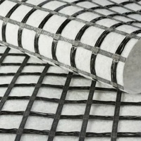 Géogrille composite en fibre de verre uniaxiale pour la stabilisation des sous-drivages routiers et la protection des chaussées