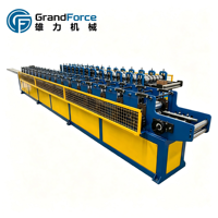 Machine de profilage à grande vitesse pour la fabrication de profilés en C personnalisés pour la pose de panneaux solaires, contrôlée par PLC, pour matériaux de construction complets