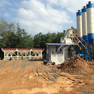 Sıcak satış küçük 50m 3/h Mini prefabrik karıştırma tesisi beton toplu bitki 50 M3/saat küçük modüler taşınabilir beton karıştırma tesisi - Product Image 2