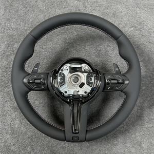 Volante de Cuero para BMW M3 M4 M5 F23 F20 F22 F48 F25 F26 F30 F32 F80 F35 F34 F36 F82 F10 F12 F15 F16 F18 E87 E90 E71 <span class=keywords><strong>F91</strong></span> - Product Image 6