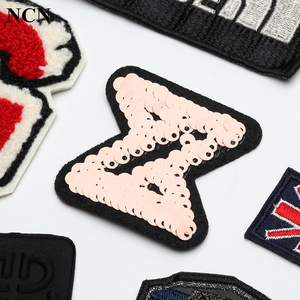 Nhà máy-nhà cung cấp tùy chỉnh thêu sắt-on truyền nhiệt các bản vá lỗi có thể giặt quần áo nhãn - Product Image 4