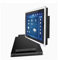 Mini PC Industriel avec Écran Tactile et Connexion Sans Fil, Moniteur Portable Tactile 18,5 pouces Android