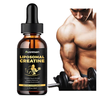 Ausreson OEM Gouttes Liquides de Créatine Liposomale – Complément Sportif Énergisant – Boisson Pré-entraînement Liposomale sans Caféine