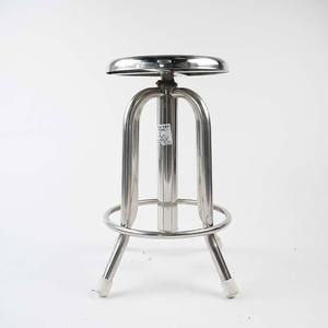 Surgical Round <b>Stool</b> 304 Stainless Steel <b>Adjustable</b> <b>Height</b> Hospital Chair - Product Image 3