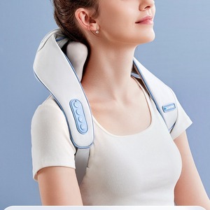 Masseur de cou en saphir rechargeable, alimenté par USB, avec thérapie thermique pour les épaules et le cou, pour usage domestique - Product Image 3