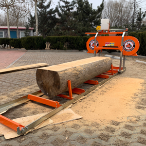 Scie <span class=keywords><strong>à</strong></span> ruban professionnelle de 18 pouces, scierie robuste <span class=keywords><strong>à</strong></span> essence, machine de découpe du <span class=keywords><strong>bois</strong></span>, moteur de sciage de <span class=keywords><strong>bois</strong></span> pour bricolage, <span class=keywords><strong>fendeuse</strong></span> de bûches - Product Image 1