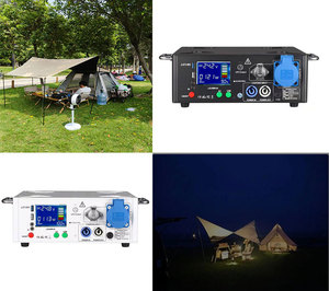 1500W điện ngoài trời Chiếu Sáng Sân khấu Điện thoại di động Nhôm Cơ sở sạc di động đá khô cho thang máy vòm cho điện ngoài trời - Product Image 3