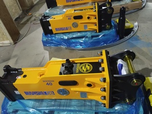 Martillo Hidráulico y Rompedor de Rocas para Excavadoras de Construcción de 4.0-7.0 Toneladas con Cincel - Product Image 4