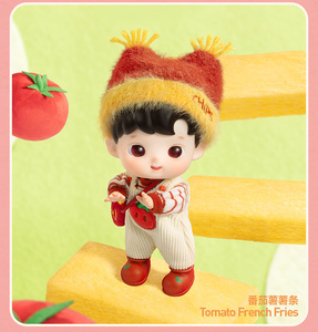 P O P MaTR Popmart Original HACIPUPU Little Foodie Series 1/12 Figurine d'action en vinyle PVC Mystery Bilnd Box Jouet de collection LuabBU - Product Image 4