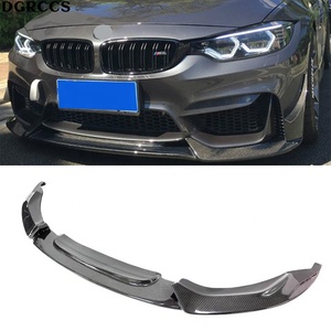 For M3 M4 F80 F82 2014-2018 Style Carbon Fiber Front Lip Front Bumper Front Shovel Accessory Kit - Product Image 1