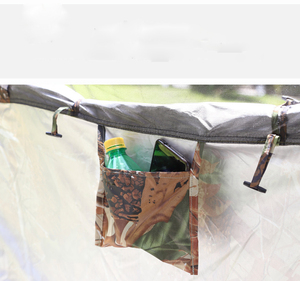 Camo Portatile Doccia Servizi Igienici Camping Pop Up Tenda mobile esterno di inverno di pesca tenda con tetto - Product Image 4