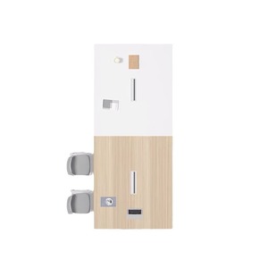Table de conférence blanche ZXH-F99, table de réunion de bureau minimaliste, usage commercial - Product Image 3