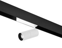 ECOJAS 10W Spot LED Moderne en Aluminium à Fixation Magnétique pour Magasin/Bureau/Maison COB 5W 24V 3000-6000K IP20 Dimmable 50000