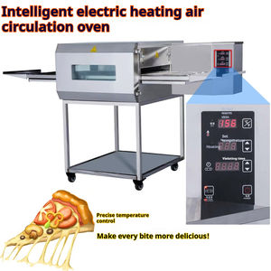 Fabrika teslimat toptan ticari restoran kullanımı için <span class=keywords><strong>Pizza</strong></span> pişirme için elektrikli konveyör <span class=keywords><strong>Pizza</strong></span> fırını tam otomatik - Product Image 2