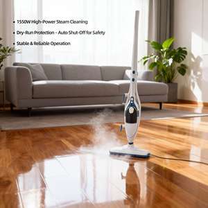 Potente Mopa de Vapor Eléctrica Inalámbrica Ligera y Compacta de Forma Rectangular con 1500W de Alto Rendimiento - Product Image 2