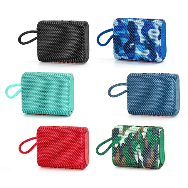 HOT SALE GO3 Wireless Small Waterproof Plastic Outdoor Portable Mini Subwoofer for 5.0 Speaker BT Mini Portable Speaker