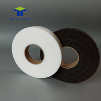 HN Bande thermocollante en fibre tissée pour ourlets, entoilage thermofusible, ruban de découpe, garniture thermocollante, ruban de fixation pour ourlets