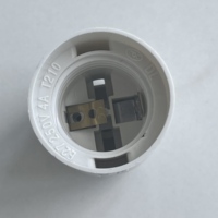 Haute qualité E27 4A 250V Base de lampe en céramique PVC vis pendentif douille métal cuivre PP support de Silicone-GU10 Base de lumière en plastique