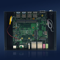 Mini PC industriel sans ventilateur Intel 10e génération I7, double LAN, 2COM, GPIO, SSD M.2 NVMe, SATA, Win 10, Linux