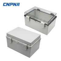 Boîtier de jonction étanche IP65 en PC/ABS, certifié CE, pour protection de prises domestiques, résistant à 80°C, personnalisable, scellé et facile à ouvrir